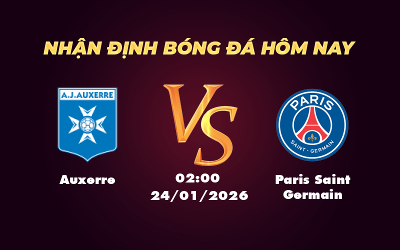 auxerre paris saint germain 24 01 ligue 1