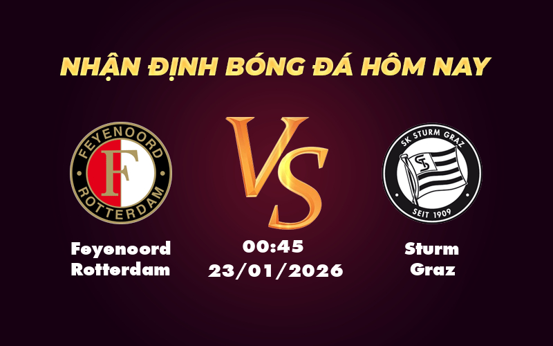 feyenoord rotterdam sturm graz 23 01 c2