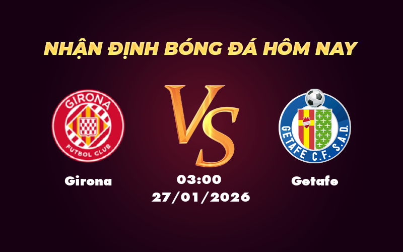 girona getafe 27 01 la liga