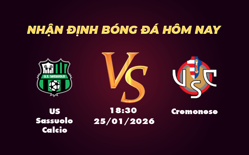 us sassuolo calcio cremonese 25 01 seria a