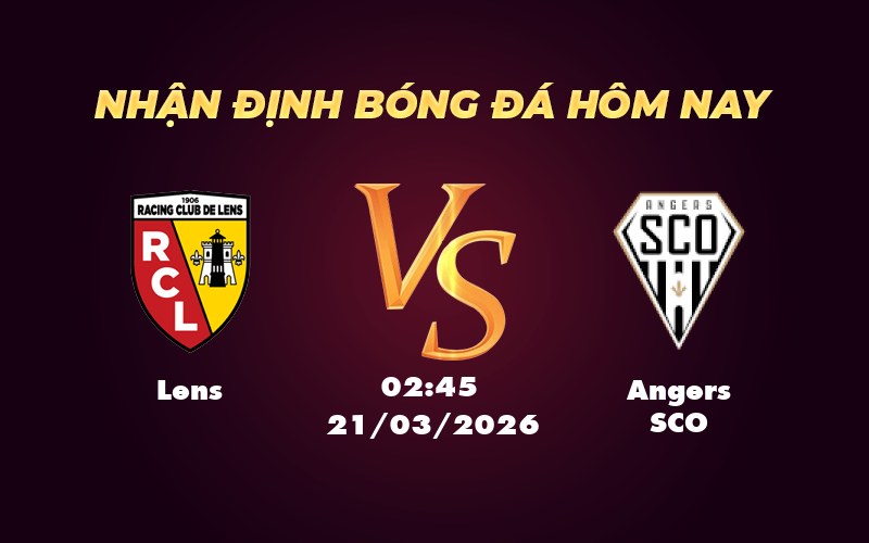 lens angers sco 21 03 ligue 1