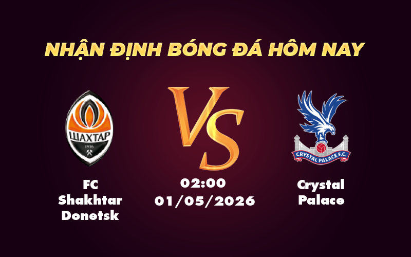 fc shakhtar donetsk crystal palace 01 05 europa conference league