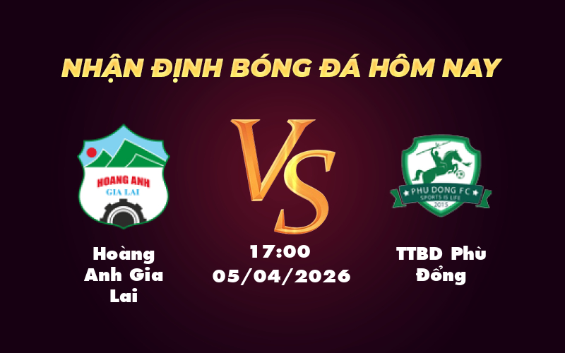 hoang anh gia lai ttbd phu dong 05 04 v league