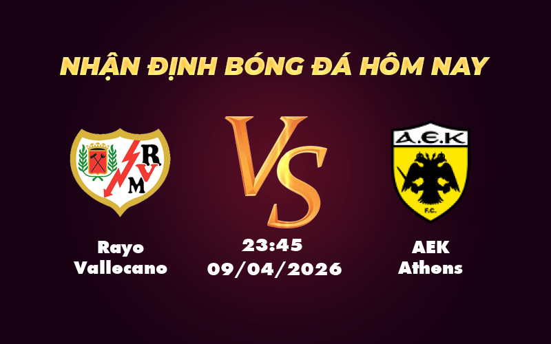 rayo vallecano aek athens 09 04 europa conference league