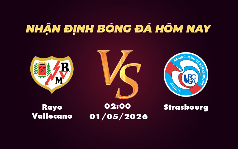 rayo vallecano strasbourg 01 05 europa conference league