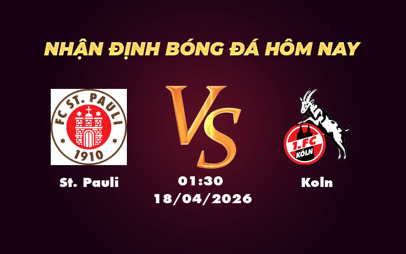 st pauli koln 18 04 bundesliga