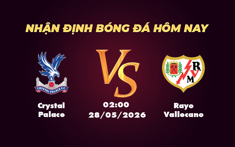 crystal palace rayo vallecano 28 05 europa conference league