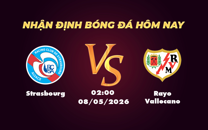 strasbourg rayo vallecano 08 05 europa conference league